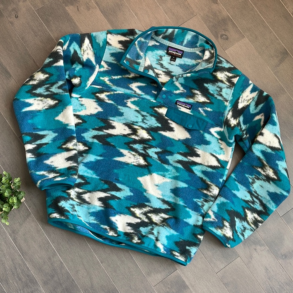 Patagonia Synchilla Fleece Pullover Sweater Trout Tales